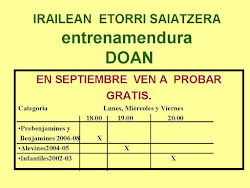 IRAILEAN ETORRI SAIATZERA  DOAN