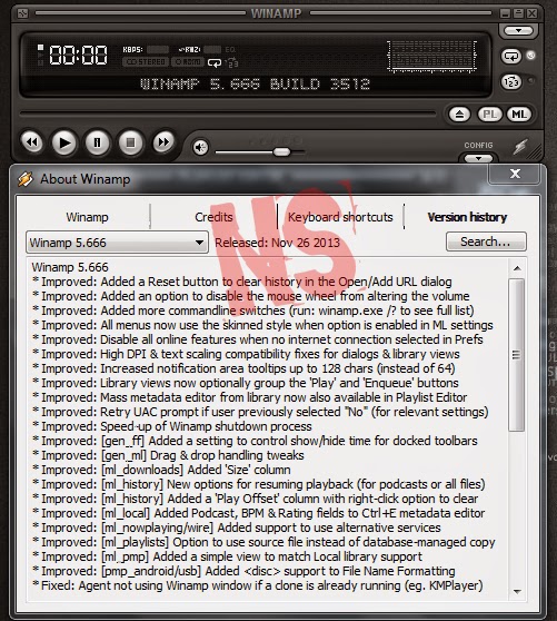 Winamp PRO 5666 Build 3516 Serial Keys serial number download