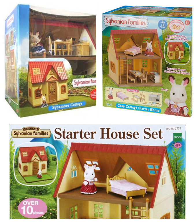 sylvanian families rose cottage