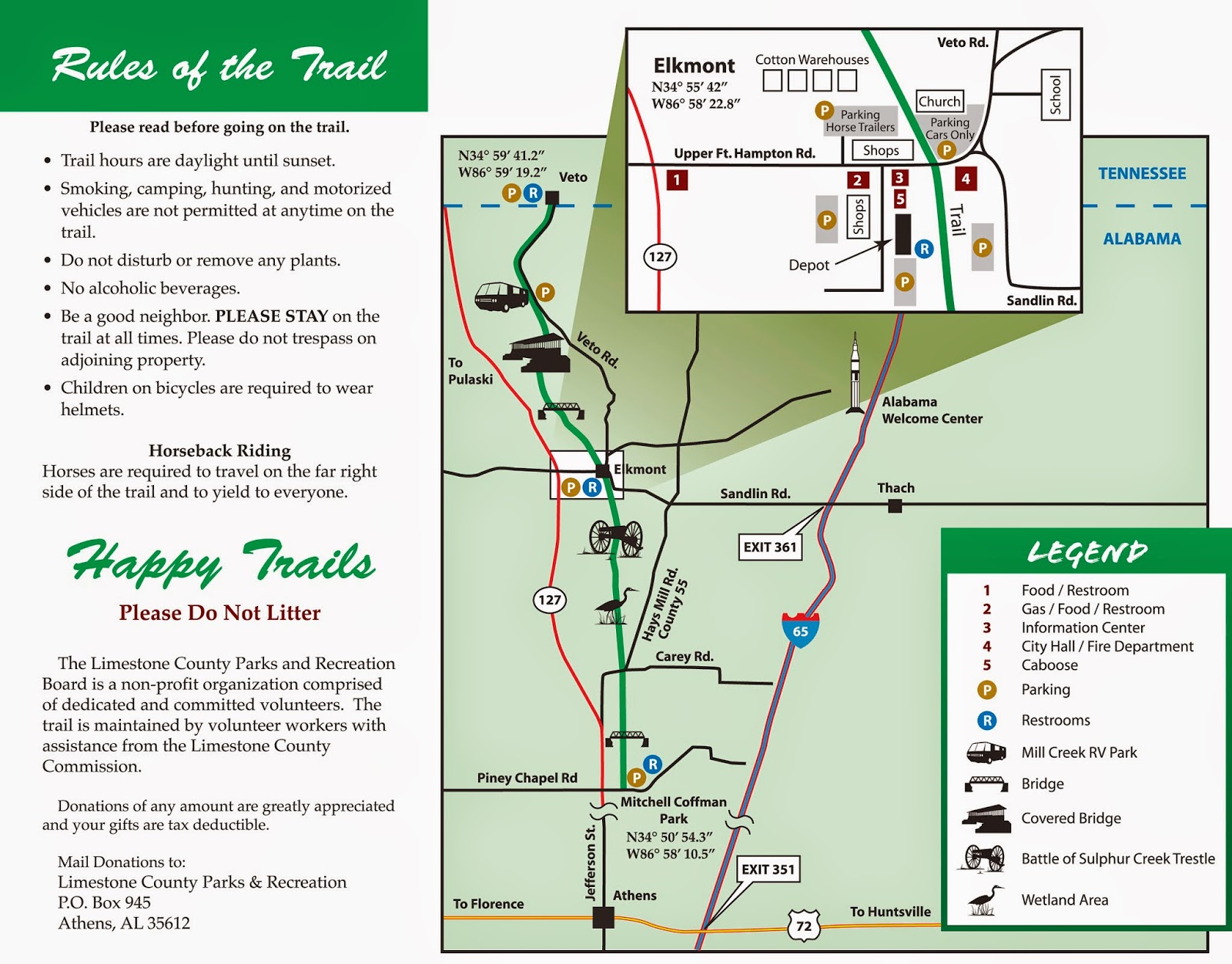 Rails To Trails Ohio Map Map