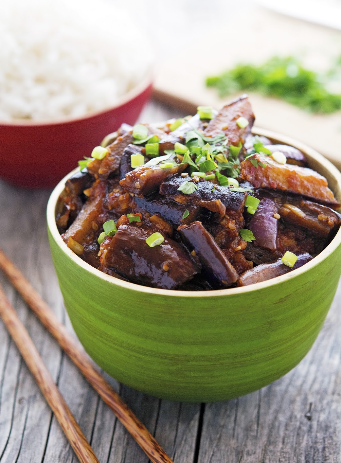 The Iron You: Spicy Vegan Chinese Eggplant