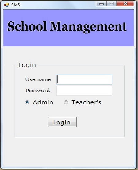 School Management System Project In Vb School Management System Project In Vb