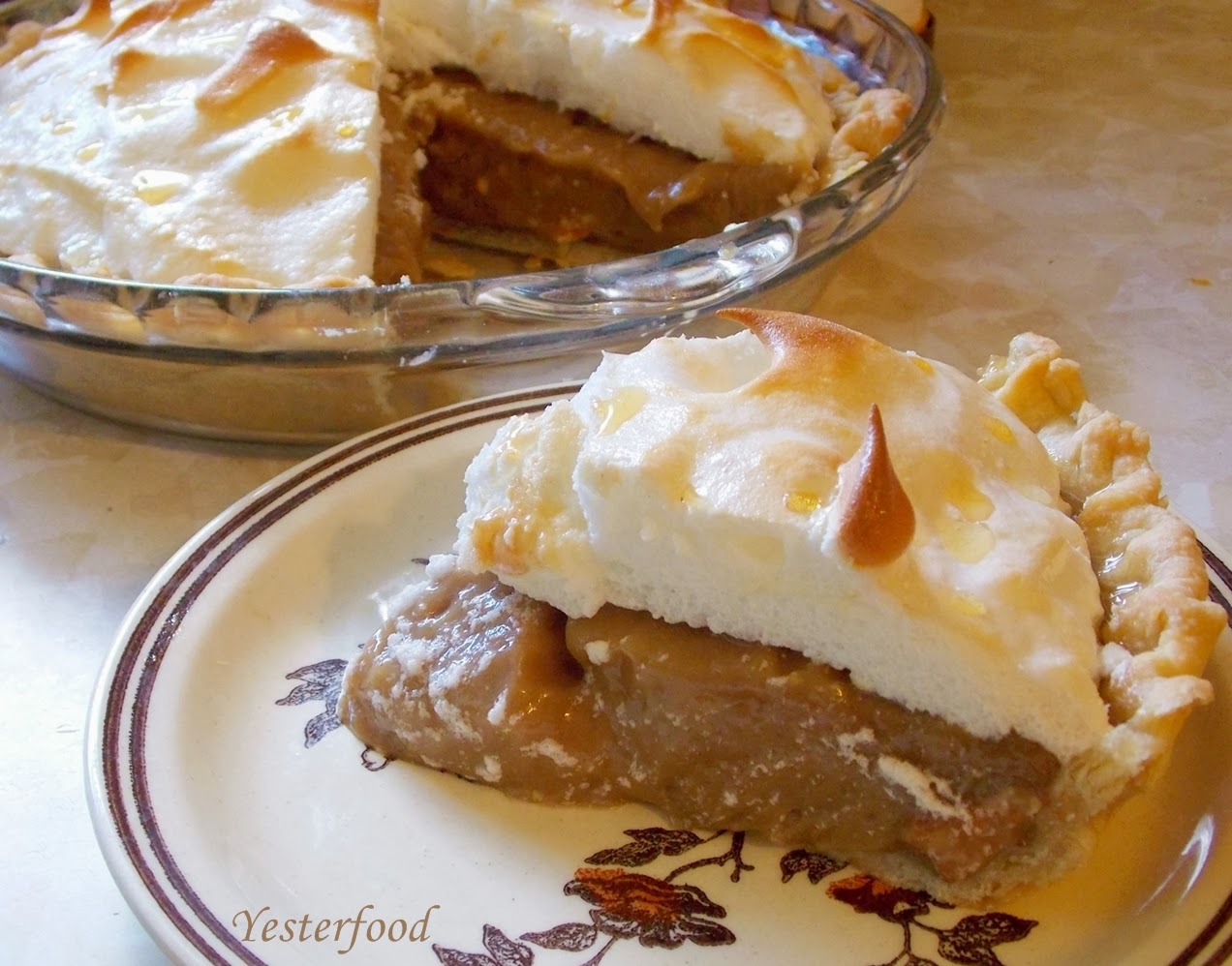 Yesterfood Rosalynn Carter's Peanut Butter Pie