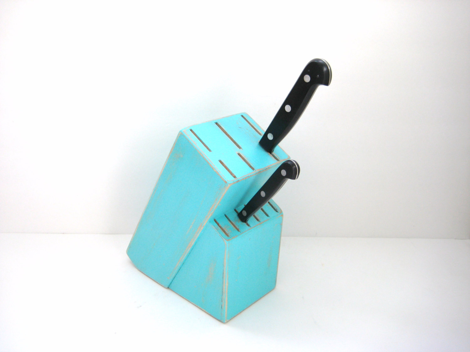 8 Pretty Ways to Update Your Knife Block with Paint Dans le Lakehouse