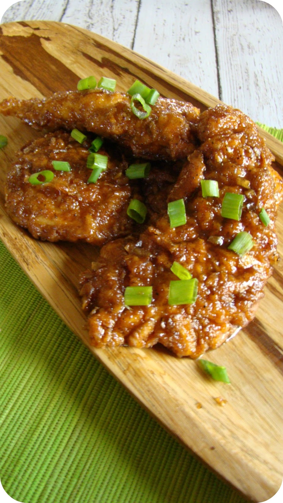 honey garlic chicken