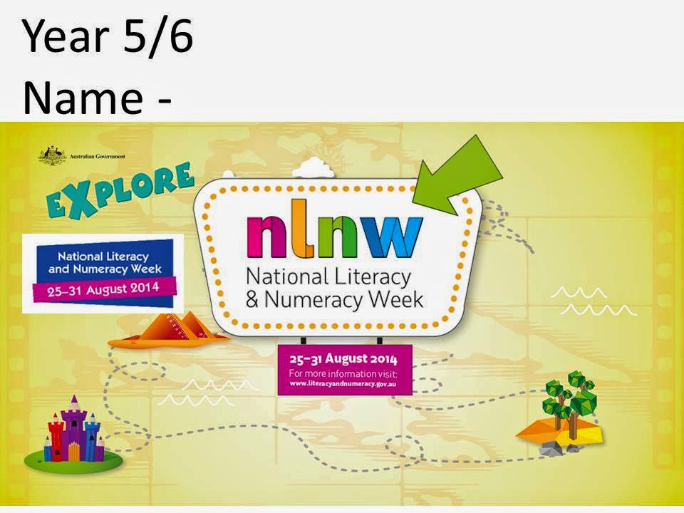 Paula's Place Teaching Resources Literacy and Numeracy Week