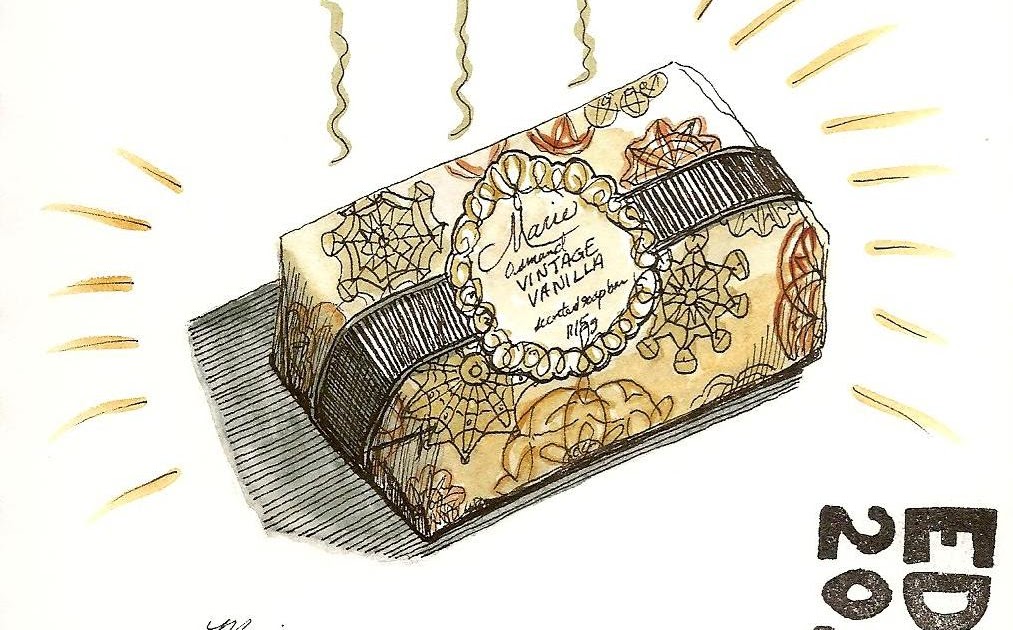 Speck's Sketch Blog: EDM #101 - Draw a Bar of Soap