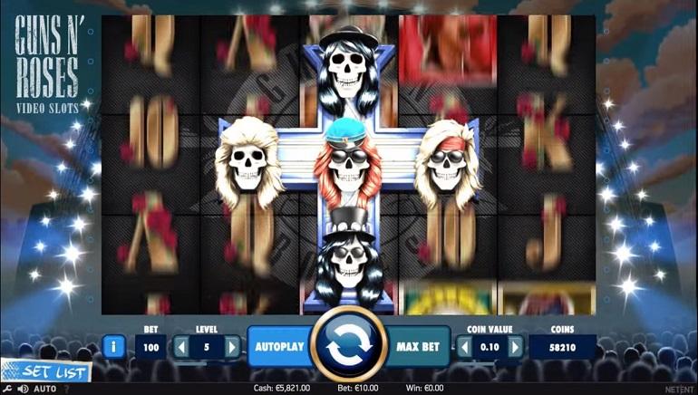 Guns n roses slot machine