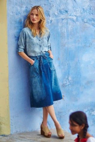 Saia Jeans e sua renovação - inspirações para usar e abusar