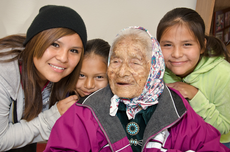 AdoptANativeElder Blog Food Run Report Leupp 4/28/11