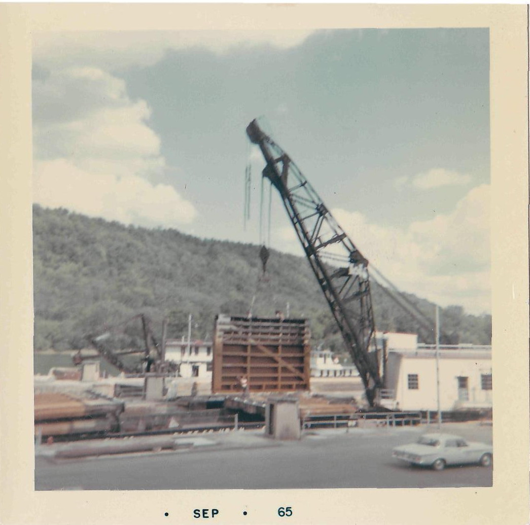 SWPA Rural Exploration More Monongahela Lock 6 demo 1965. Rices