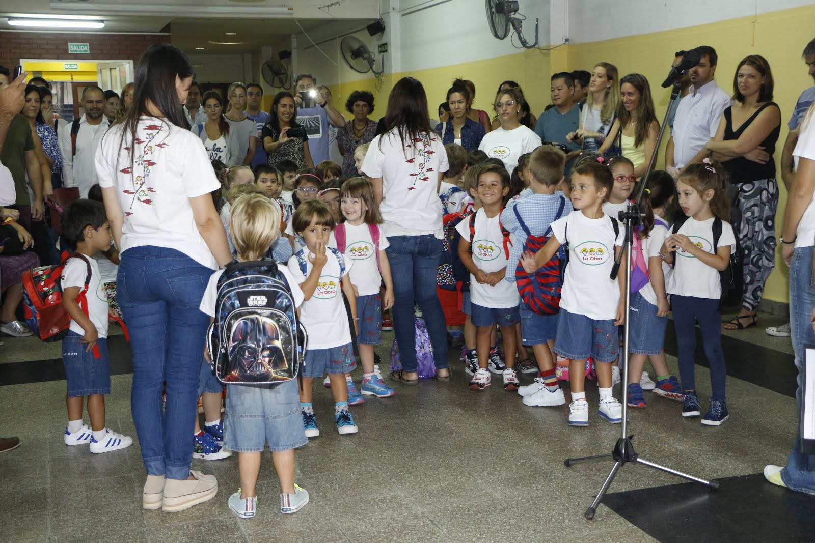 4 Y 5 TM - PRIMER DÍA DE CLASES - 2015