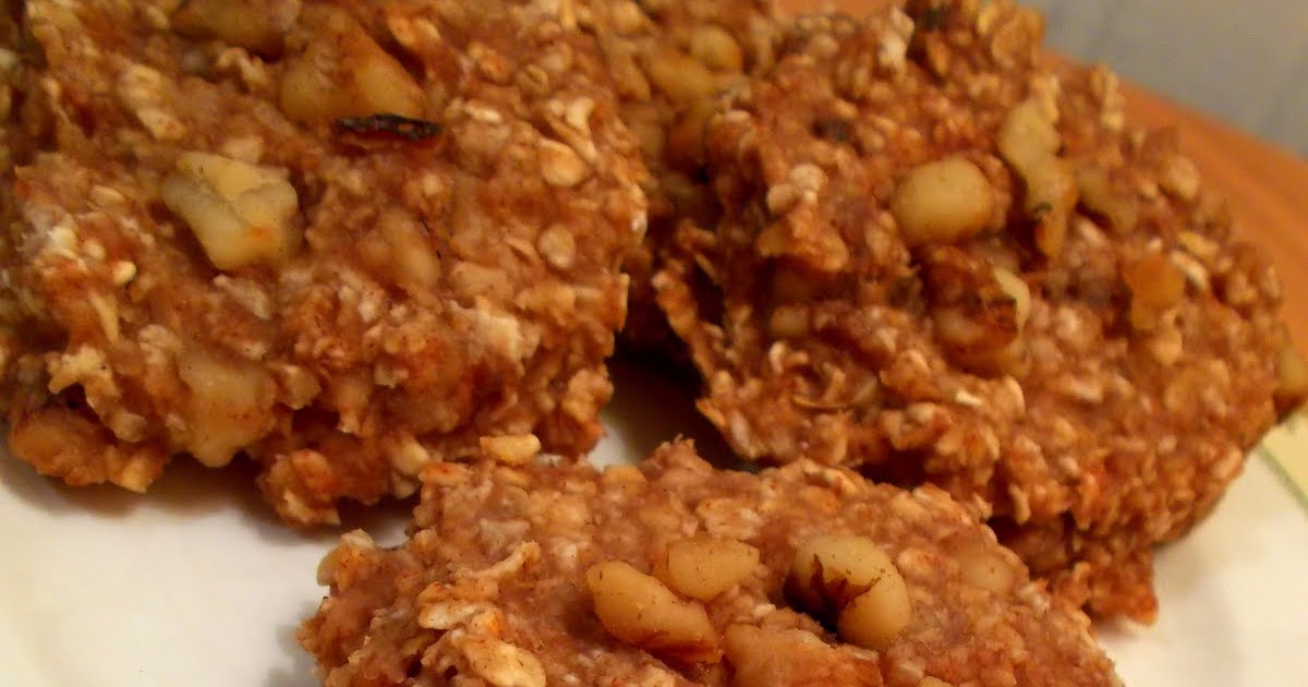 Watching What I Eat CinnamonHoneyWalnut Oatmeal Breakfast Cookies