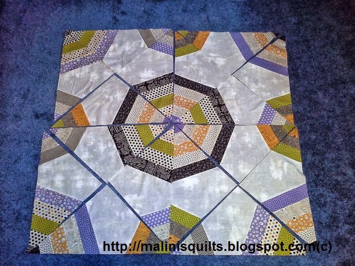 Updated Cute and Spooky Spider  quilt tutorial