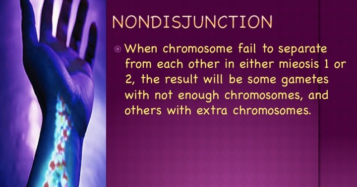 Nondisjunction of sex chromosomes in males