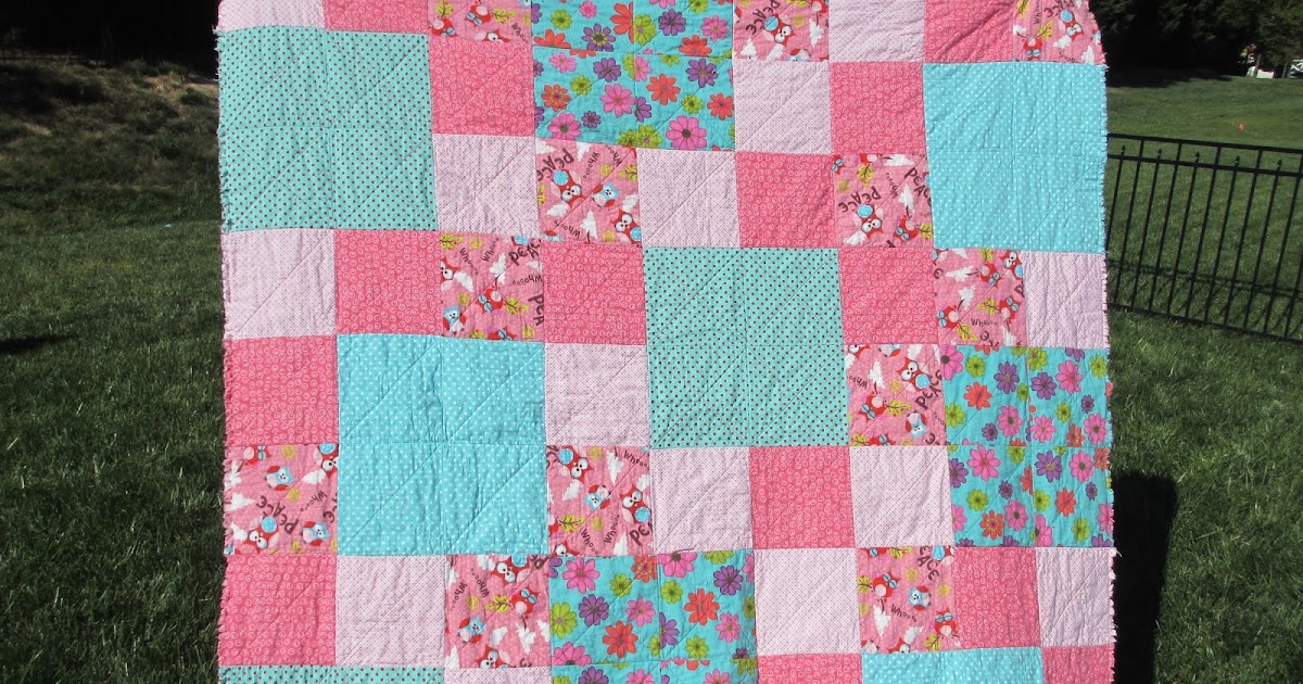 Sew Inspired Handmade Love Floating Squares Rag Quilt Layout