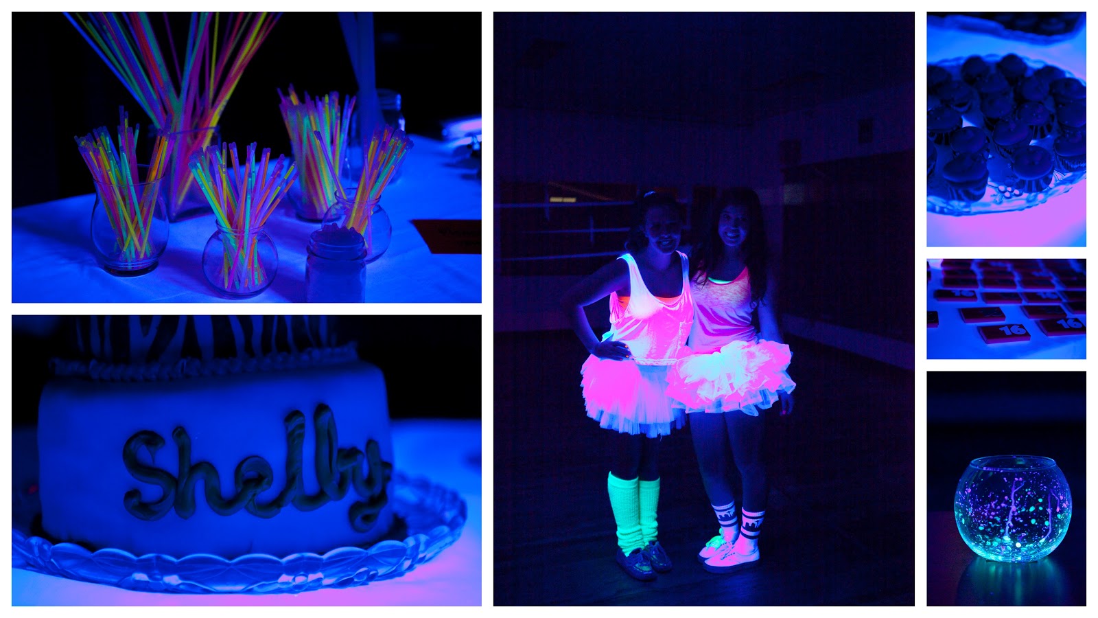 Circle River Creations Birthday Party Sweet 16 Glow Party