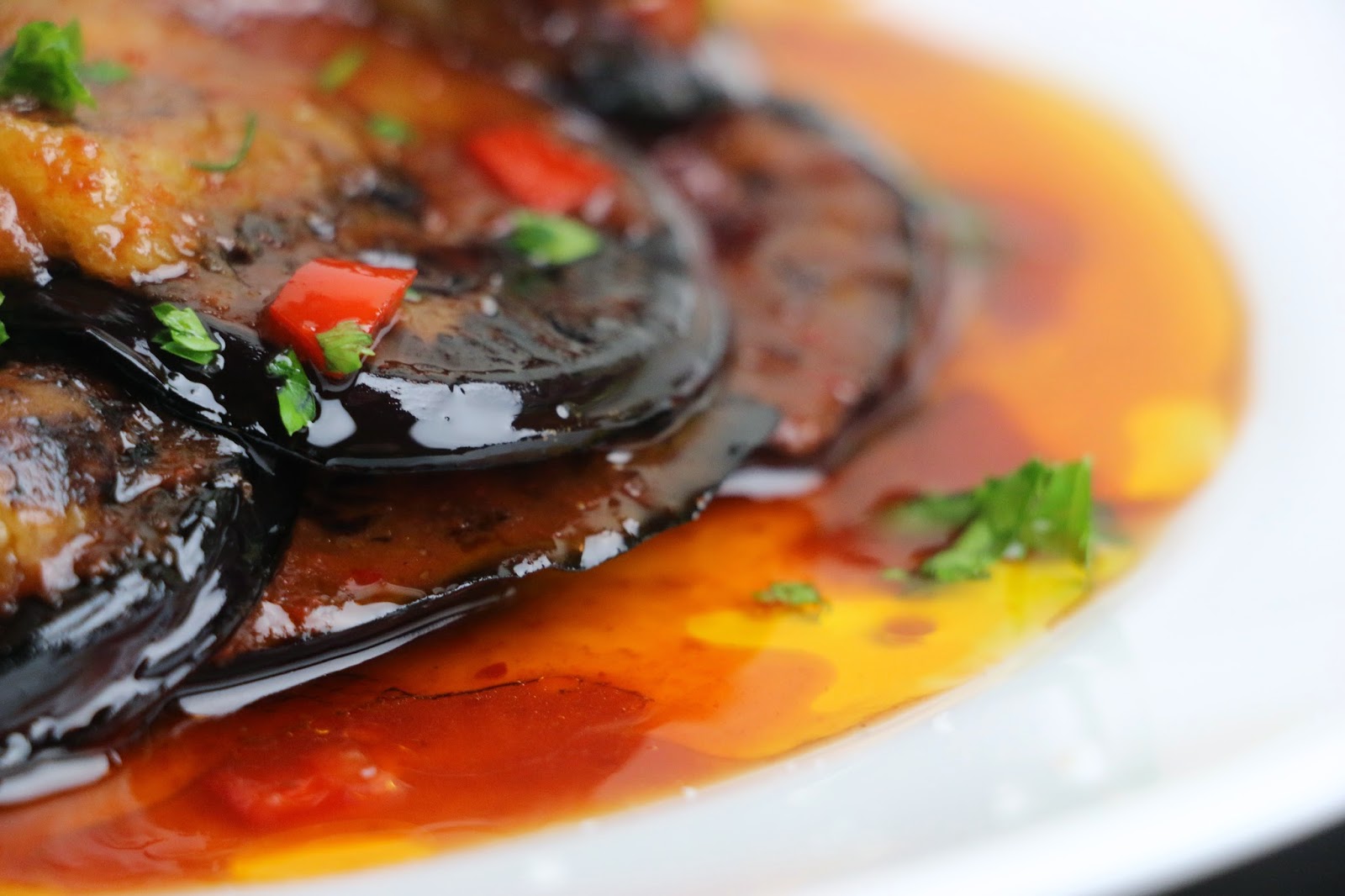 Spicy Pickled Eggplant