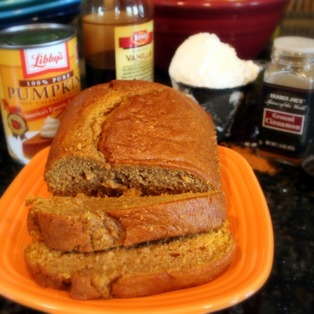 Domestic Dilettante Recipe of the Week Sour Cream Pumpkin Bread