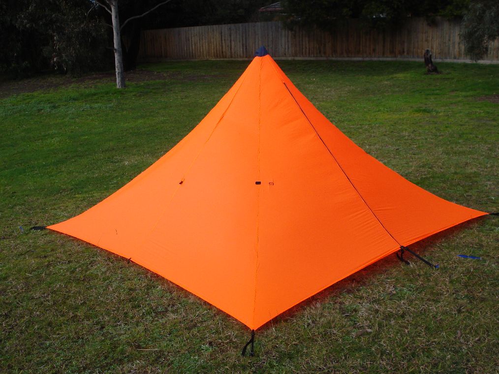 Trails and Tracks MYOG Pyramid tent