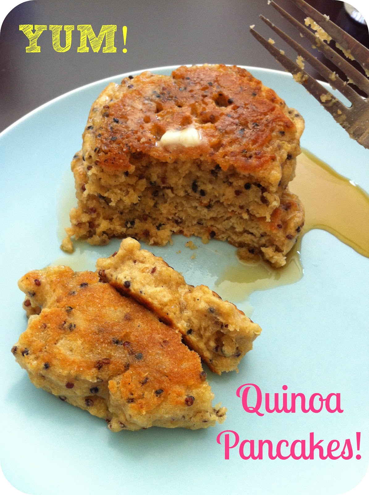 the little hedgehog Quinoa Pancakes