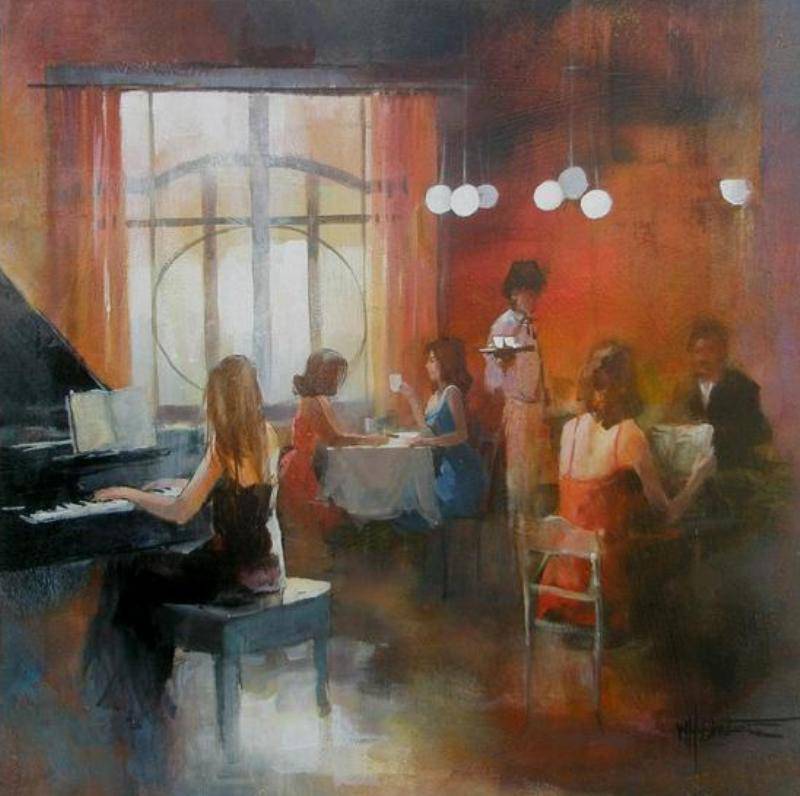 Willem Haenraets 1940 - Hollandaise Impressionist painter Willem Haenraets 1940 - Hollandaise Impressionist painter