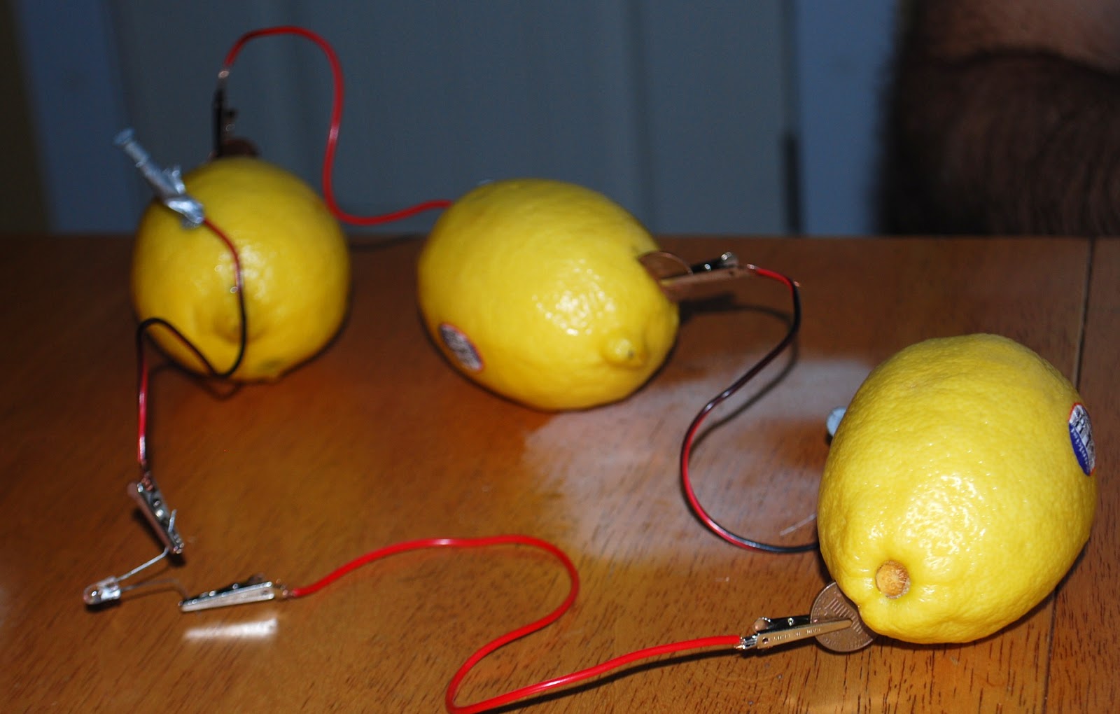 Our Creative Day Lemon Battery