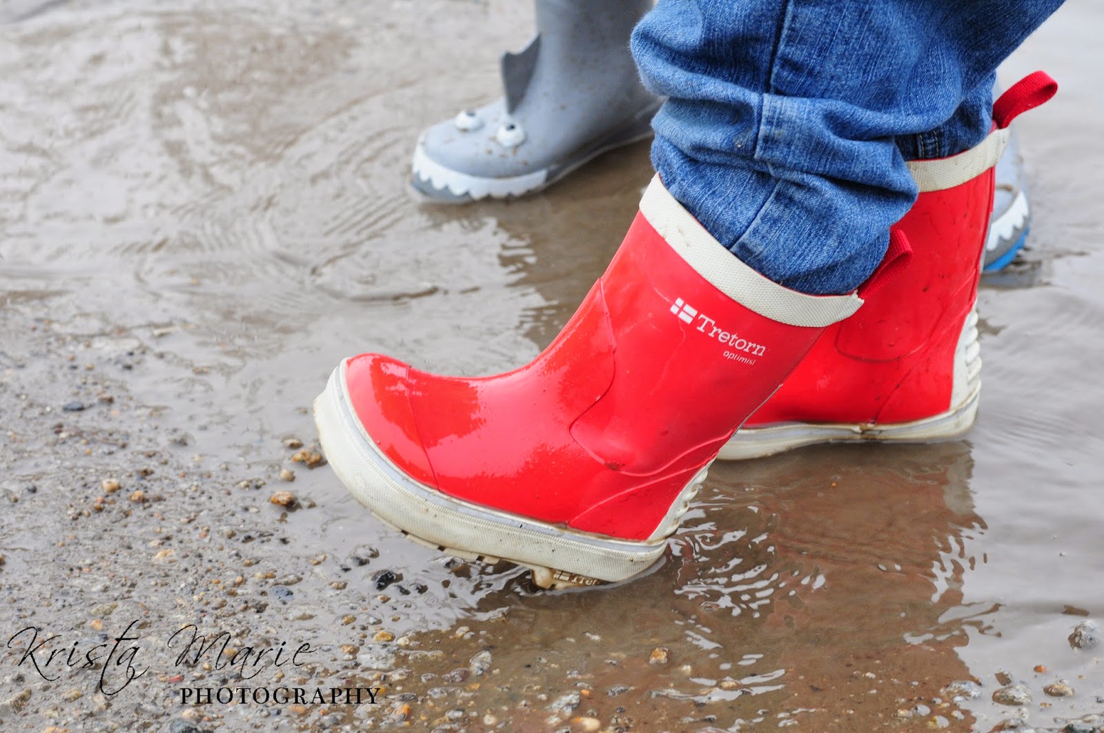 Kristas Random Thoughts: Springtime :: Rain Boots & Little Boys