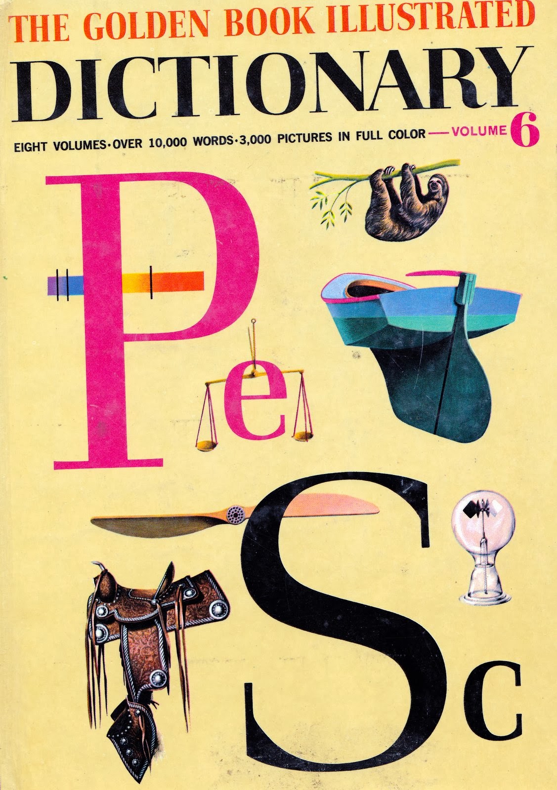 Vintage Books for the Very Young The Golden Book Illustrated Dictionary