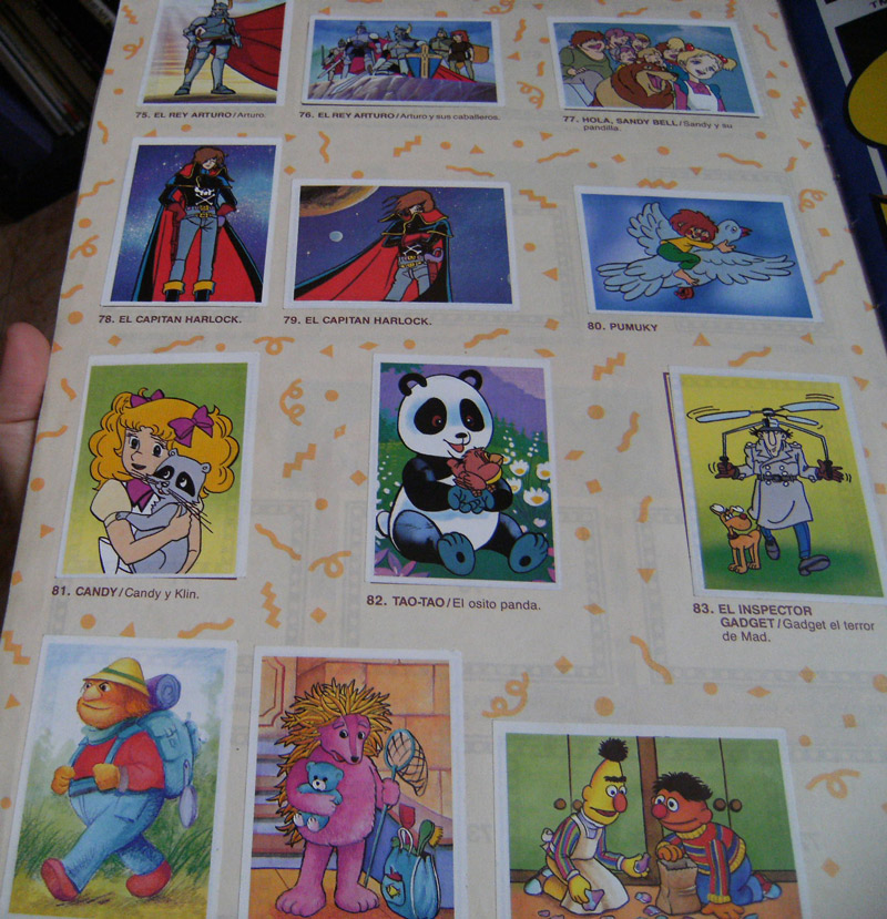 El rincón de Mortadelón Los otros álbumes de cromos