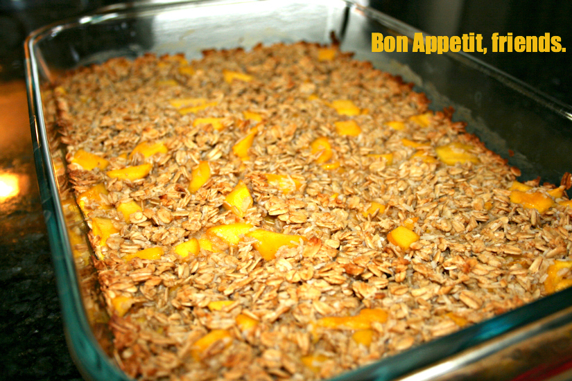 Oy! TASTE Coconut Mango Baked Oatmeal