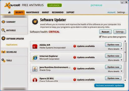 Avast Antivirus 8 Auto Activated