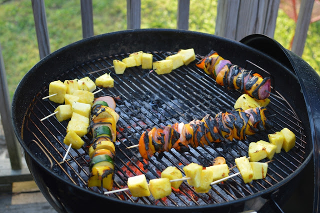 Grilled pineapple - Impromptu BBQ - The City Dweller 