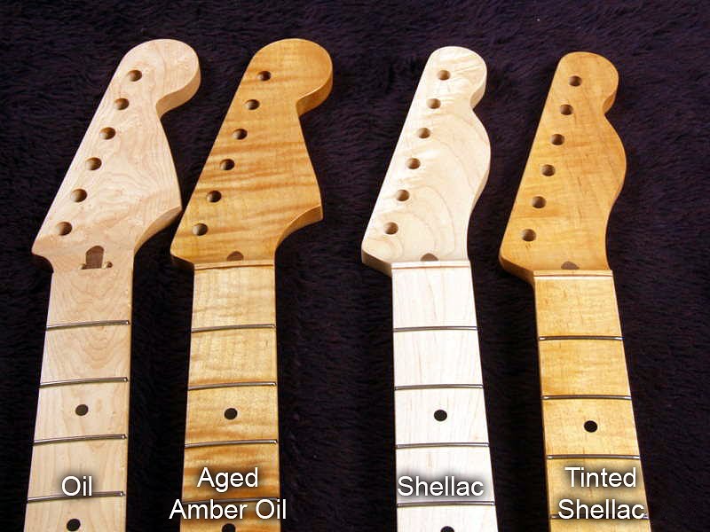 Music Guitar Neck (Finishes)