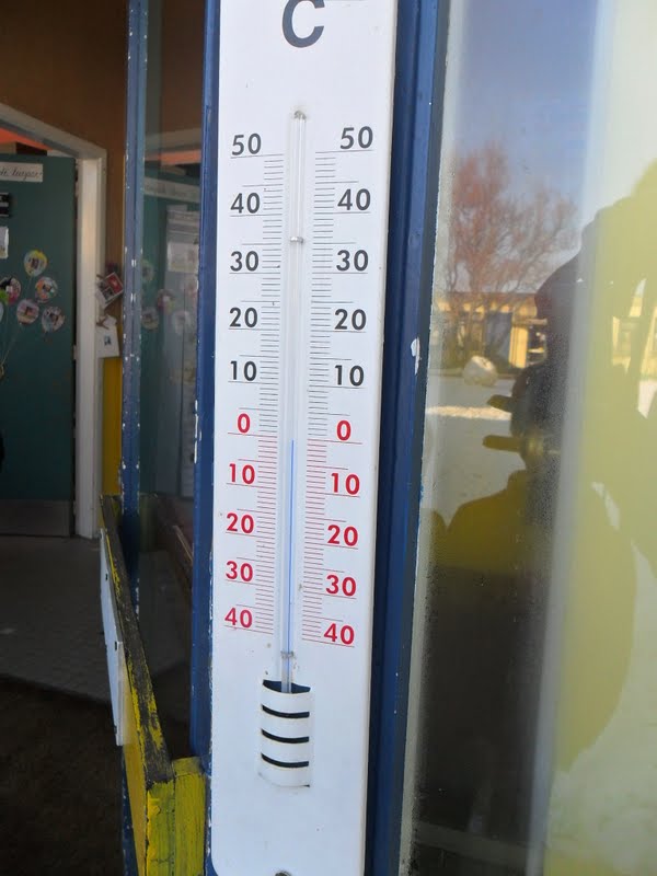 1ste leerjaar thermometer maken