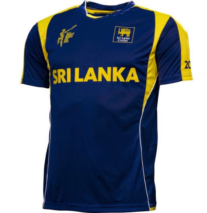 Sri Lanka's Jersey Kit For World Cup 2015  T20 World Cup Schedule Updates
