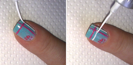 life world women ombre plaid nails