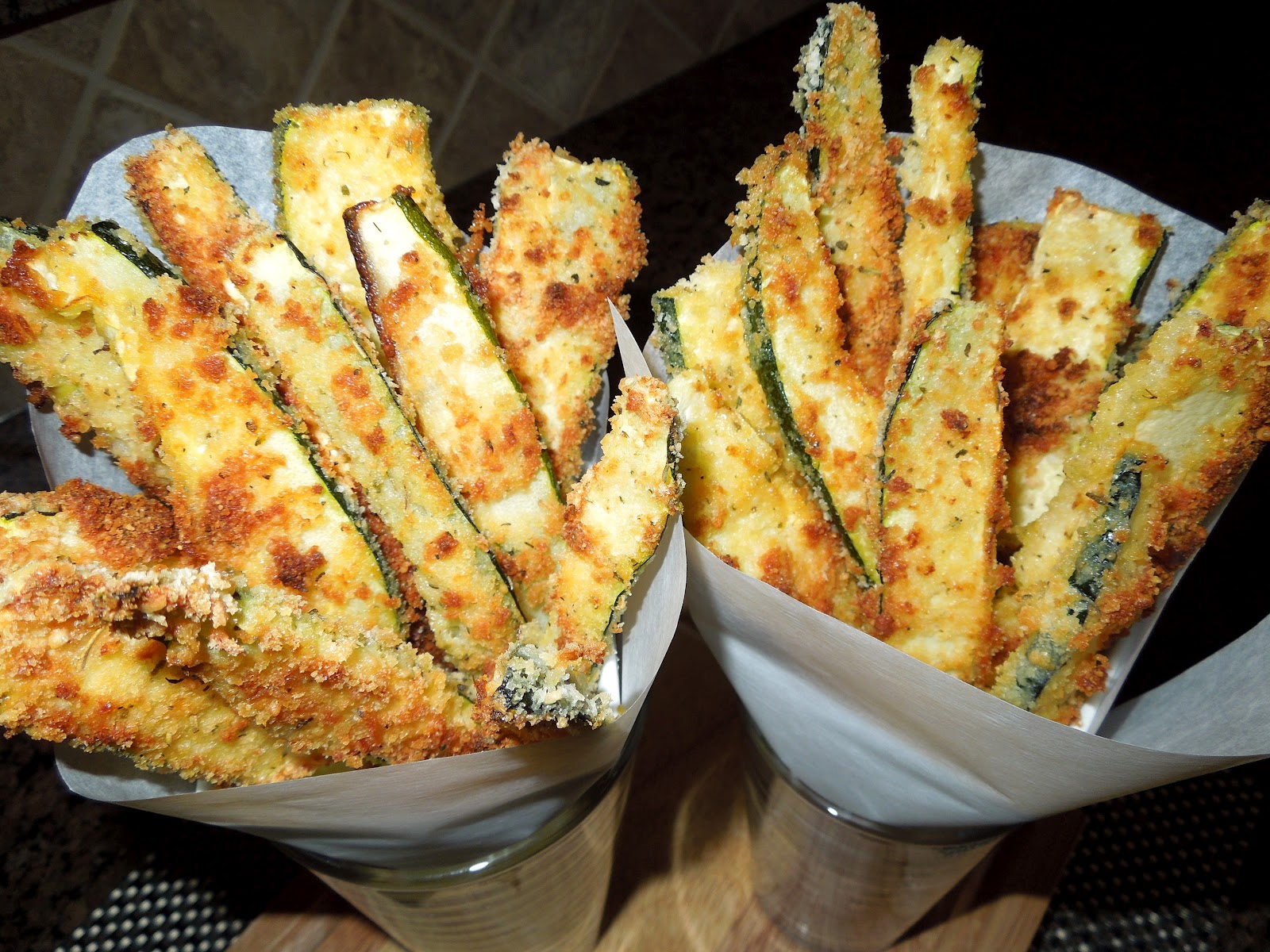 Recipes PankoParmesan Crusted Zucchini Fries