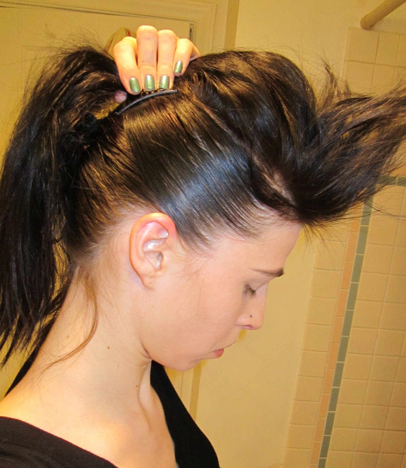 Collection 91+ Pictures How To Do A Mohawk With Long Hair Superb