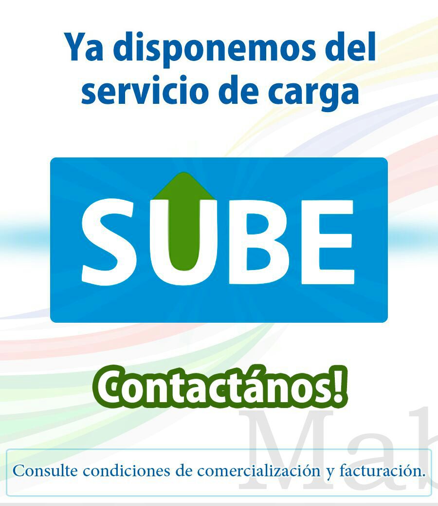 Ya disponemos recarga SUBE!