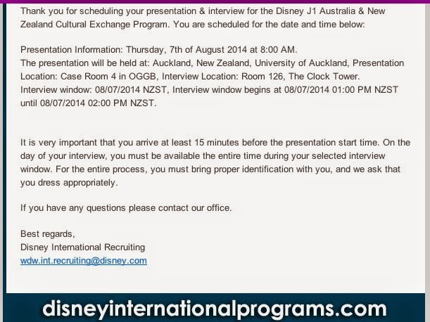priya s disney adventures invite to presentation and interview