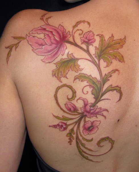 Tattoo Color Flowers Posted by Jessica Brennan 