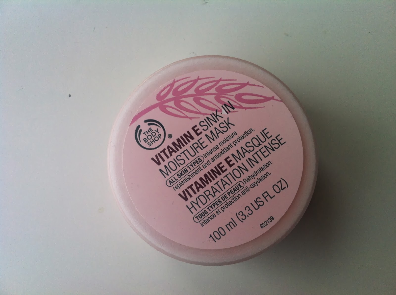 Review The Body Shop Vitamin E Sink In Moisture Mask