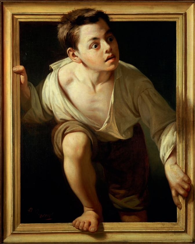 Pere Borrell del Caso Escaping Criticism (1874); Banco de España