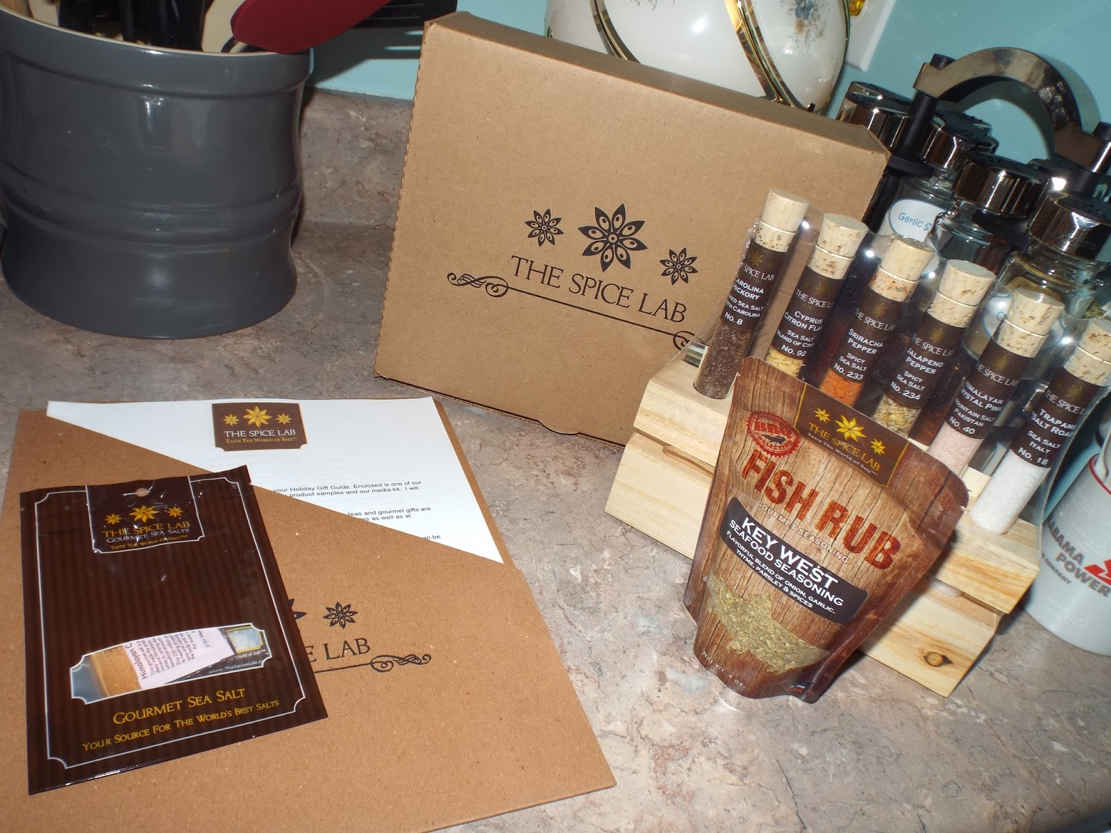 The Spice Lab A Gourmet Sea Salt "Cooking Inspiration"