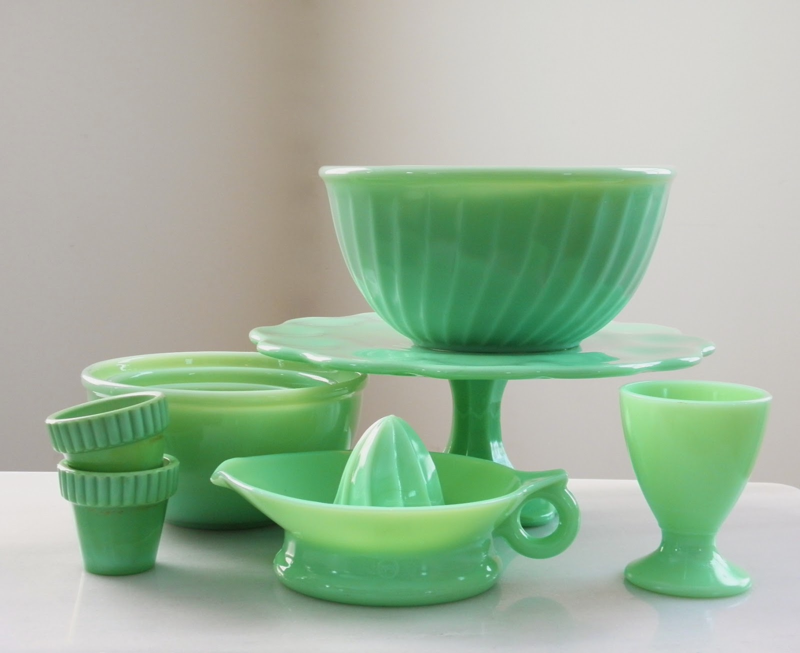 Vintage Homespun Depression Glass