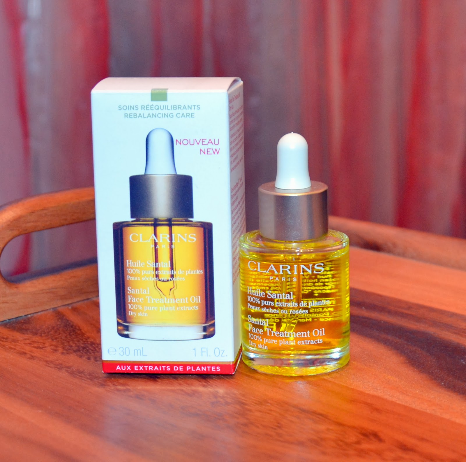 TanichkaMe Clarins Santal Face Treatment Oil