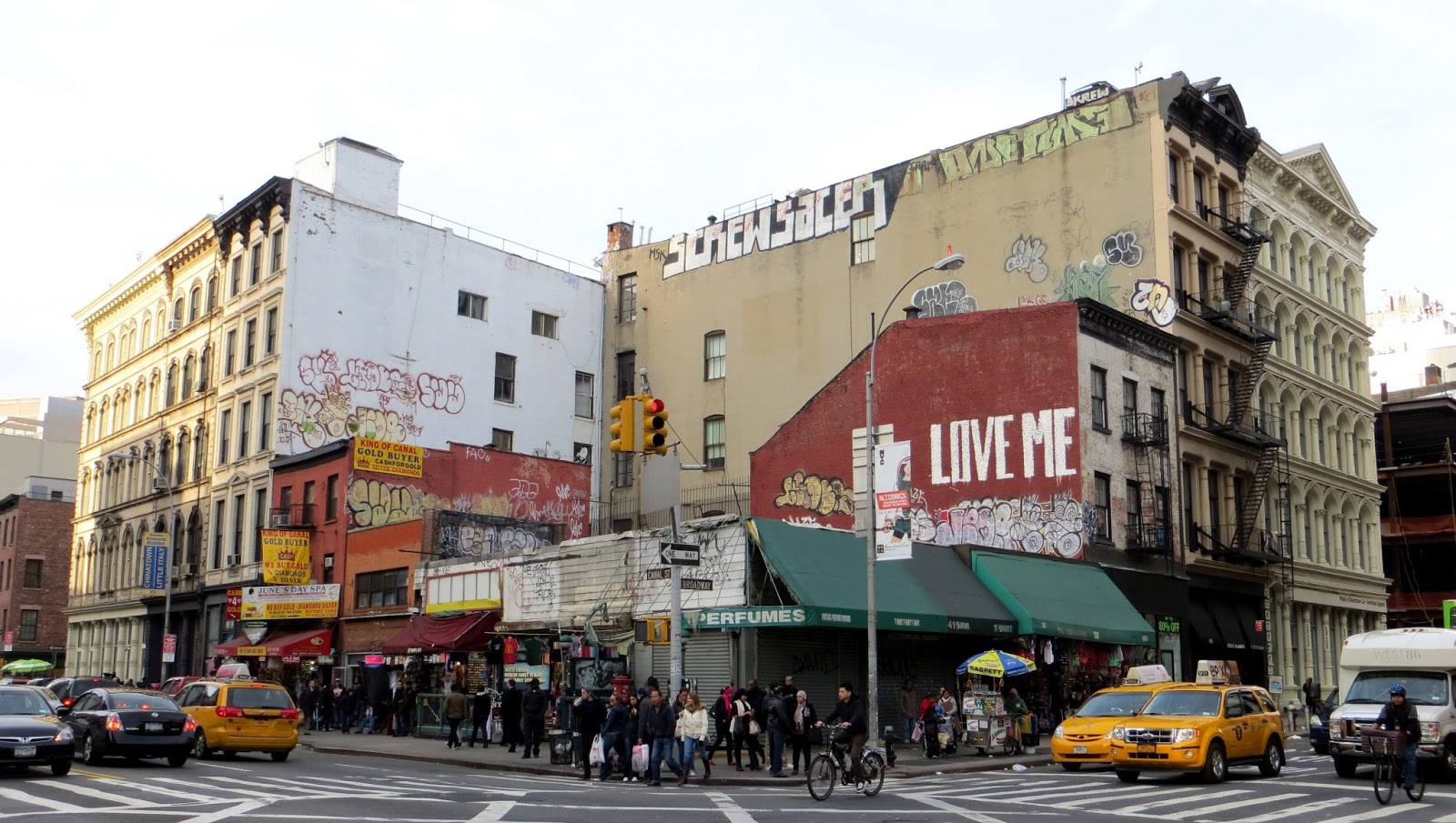 NYC Corners Canal & Broadway [NW Corner] (October 18, 2012)