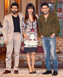 Priyanka & Ram Charan promotes 'Zanjeer' on Comedy Nights With Kapil
