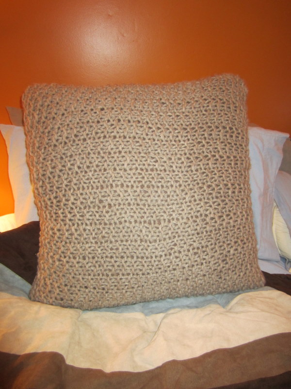 Yarn Fusion Big Knit Pillow